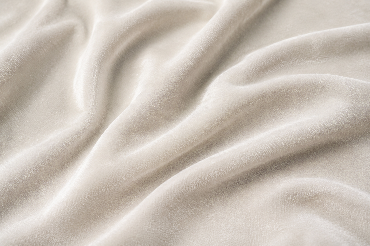 light coloured velvet upholstery fabric with luxurious pile